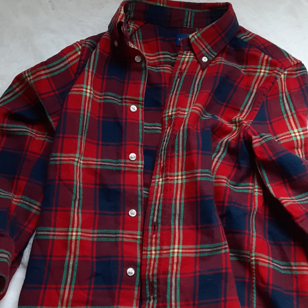 COPY - Boys Plaid shirt